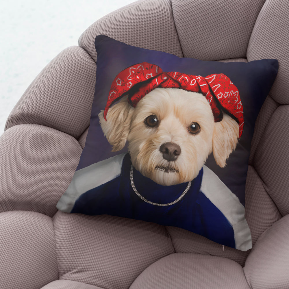 Customized Throw Pillow - 2pawc Design