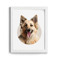 Thumbnail for Custom Modern Halo Pet Portrait