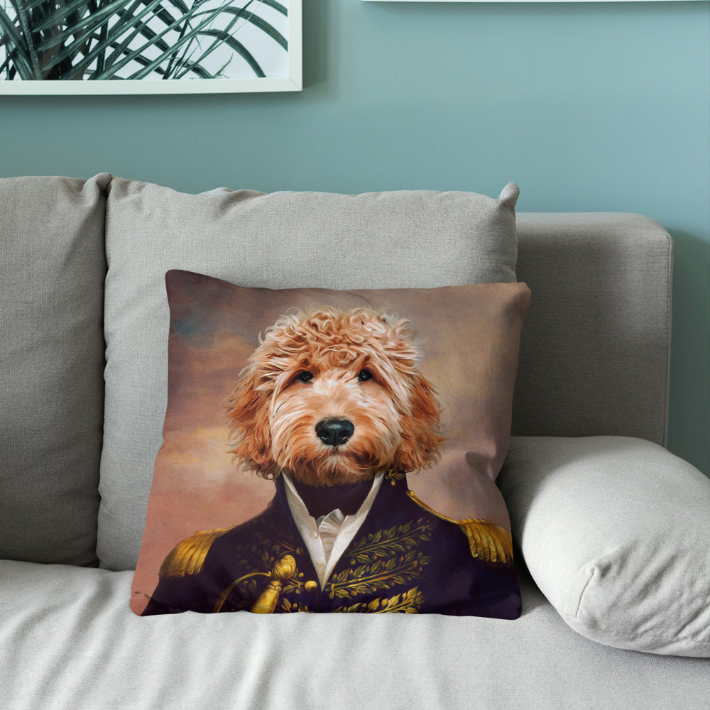 Customized Throw Pillow - Admiral