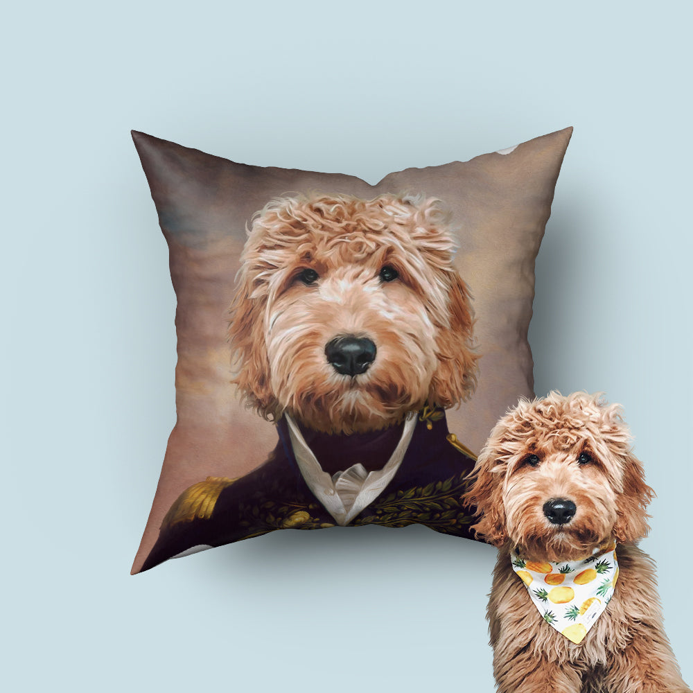 Customized Throw Pillow - Admiral