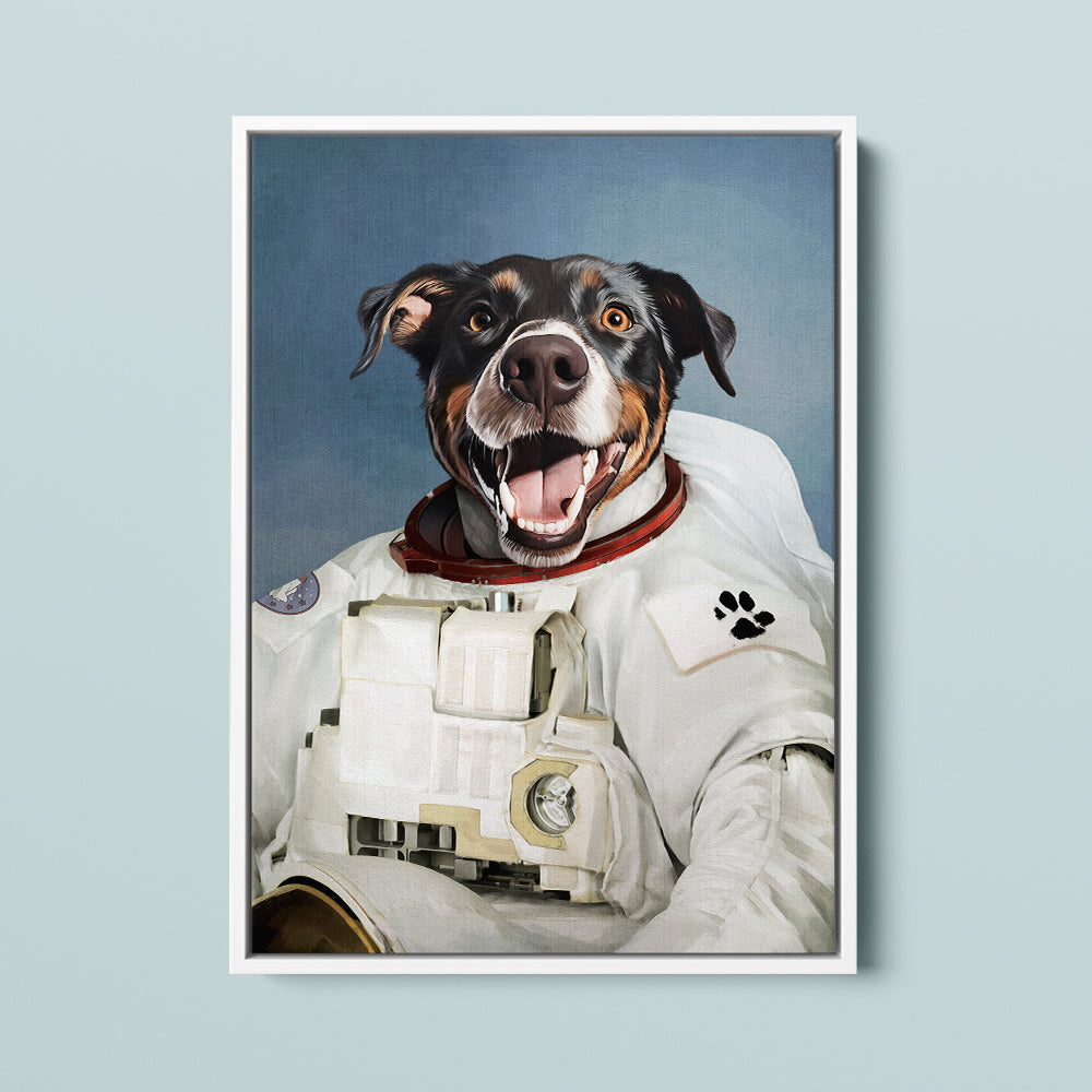 Astronaut Pet Portrait