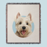 Thumbnail for Woven Custom Pet Blanket