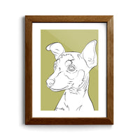 Thumbnail for Custom Modern Pet Sketch