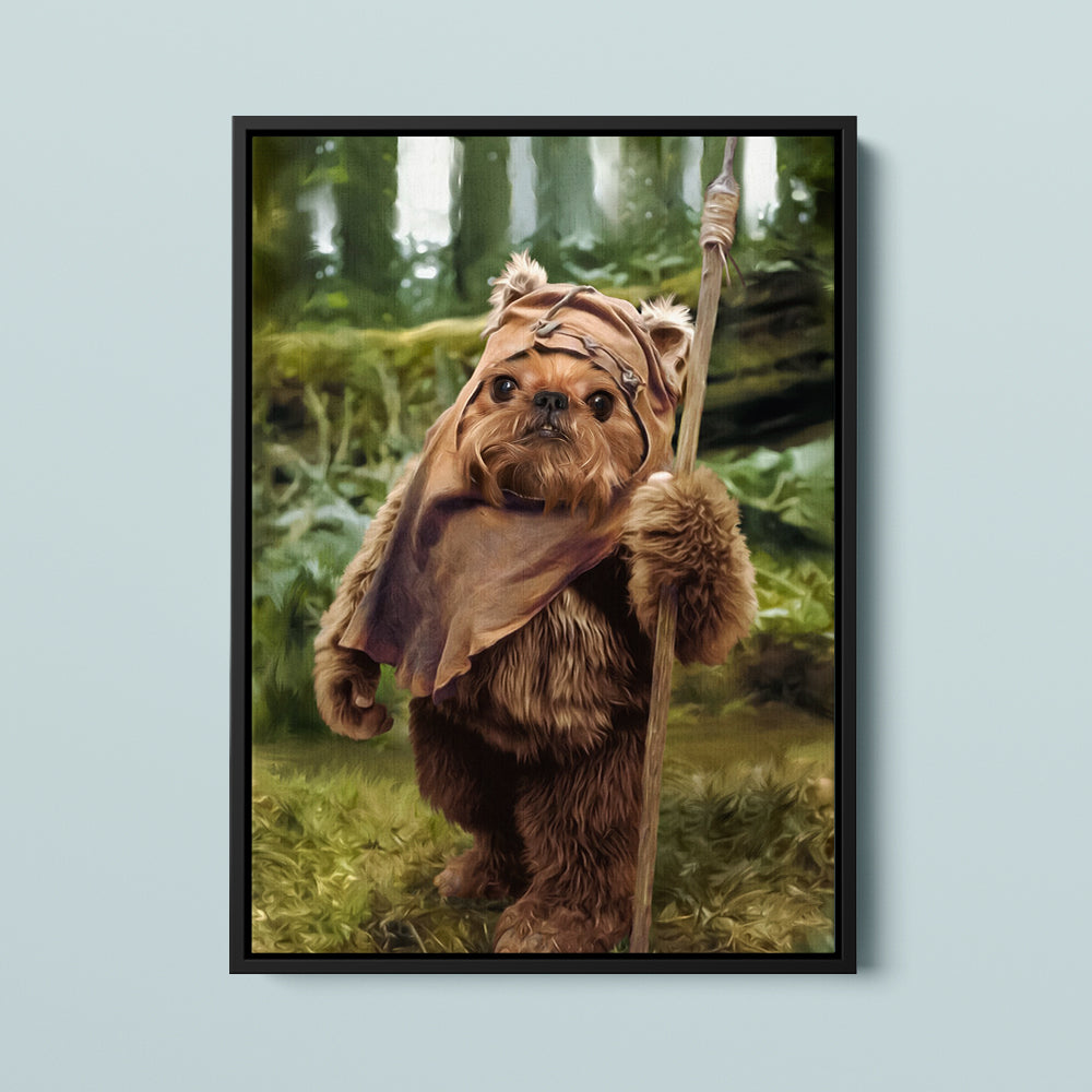 Ewokified Pet Portrait