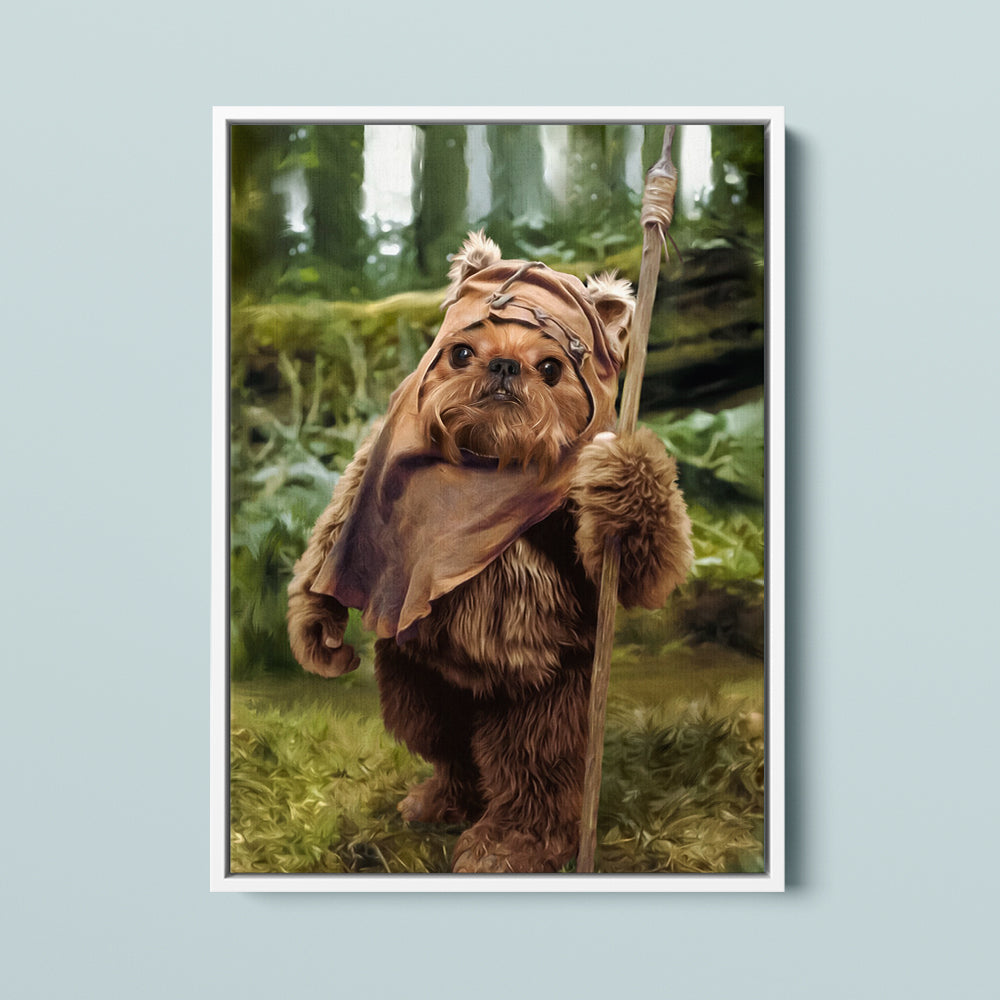 Ewokified Pet Portrait