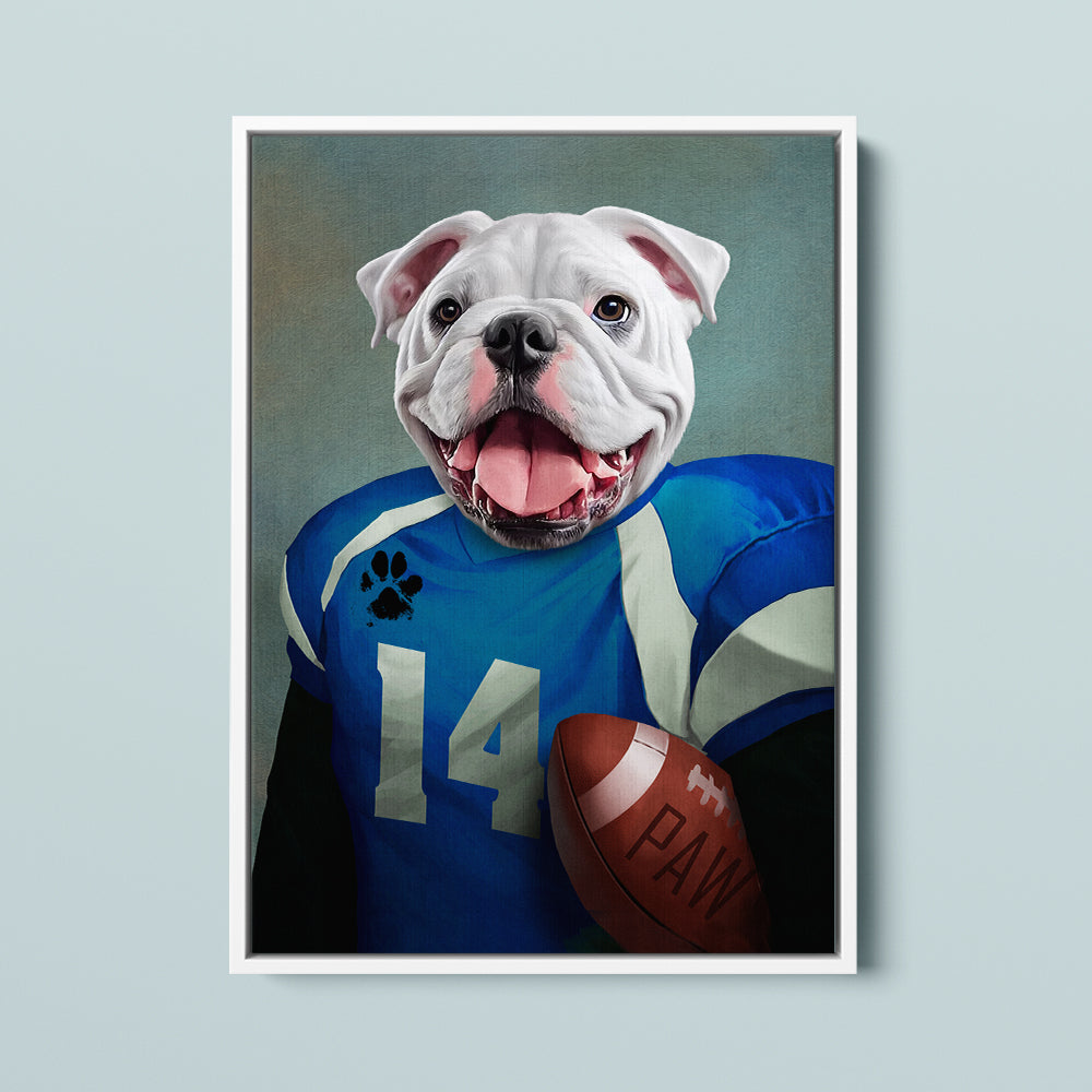 Football Player Portrait