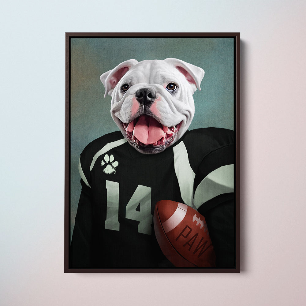 Football Player Portrait