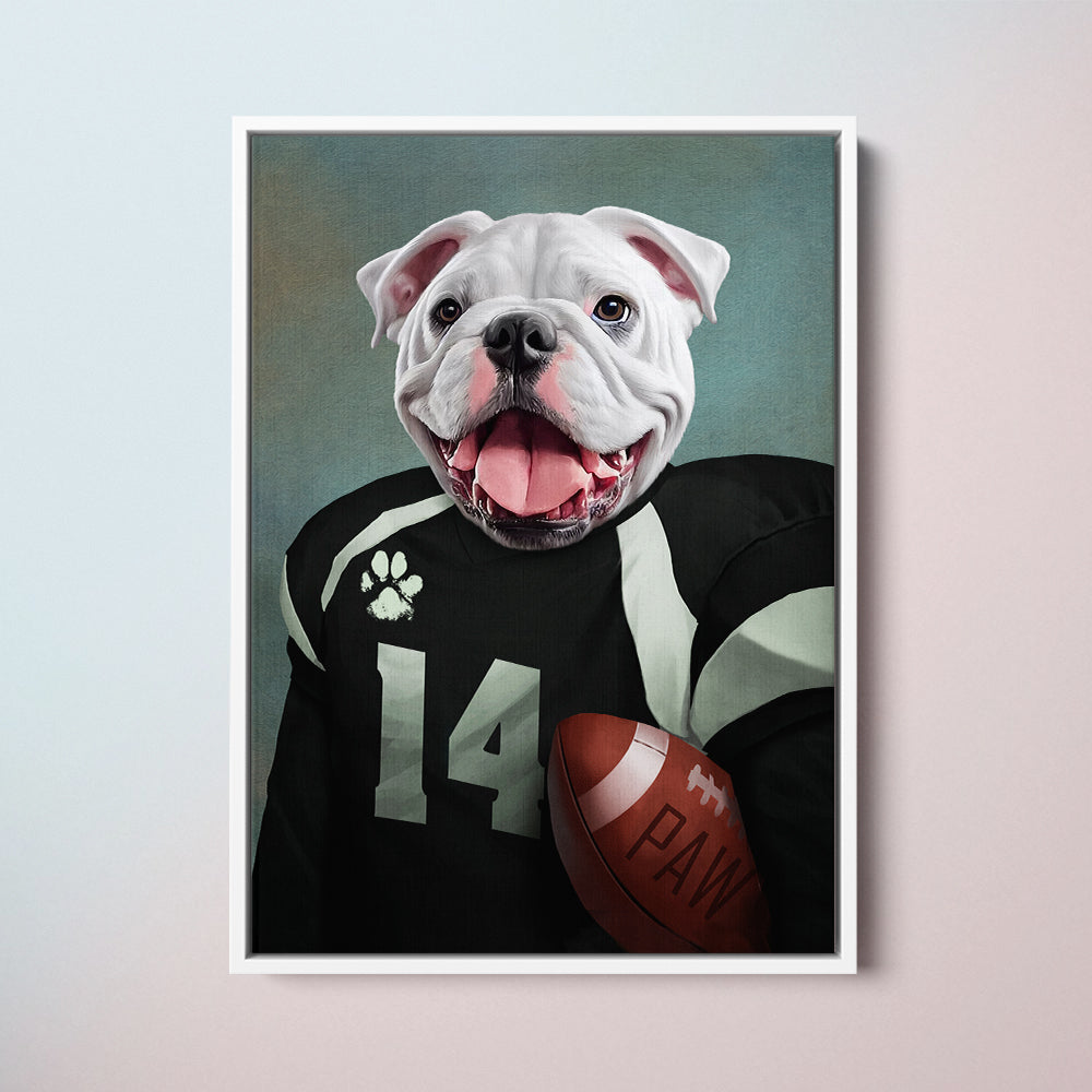 Football Player Portrait