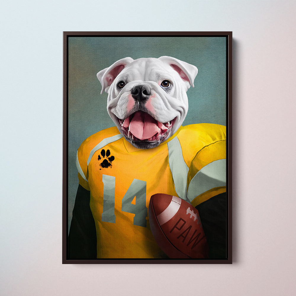 Football Player Portrait