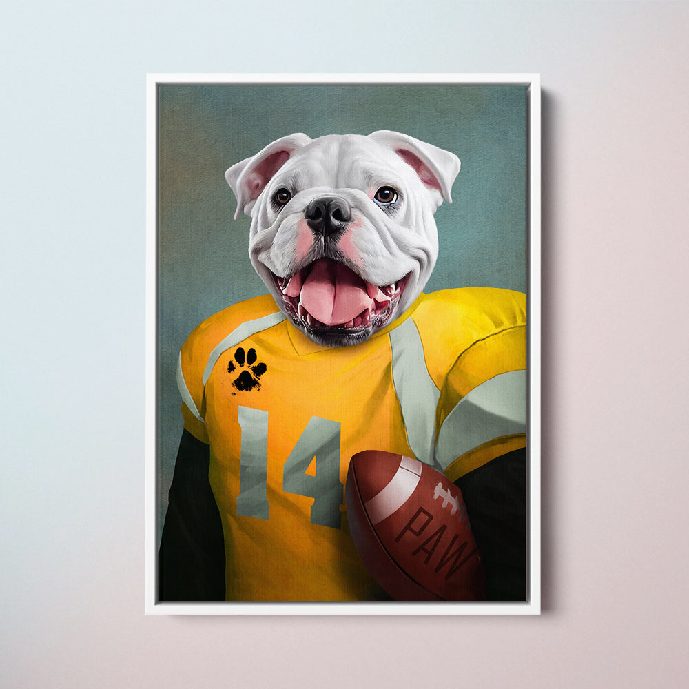 Football Player Portrait