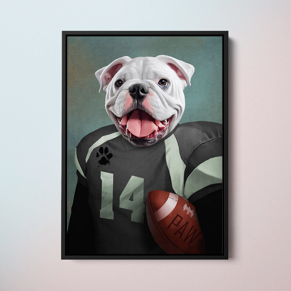 Football Player Portrait