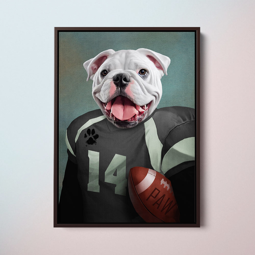 Football Player Portrait