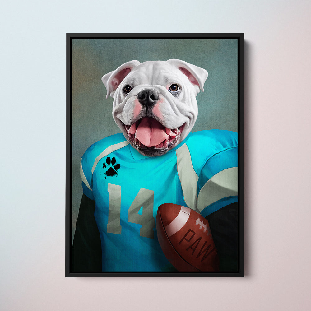 Football Player Portrait
