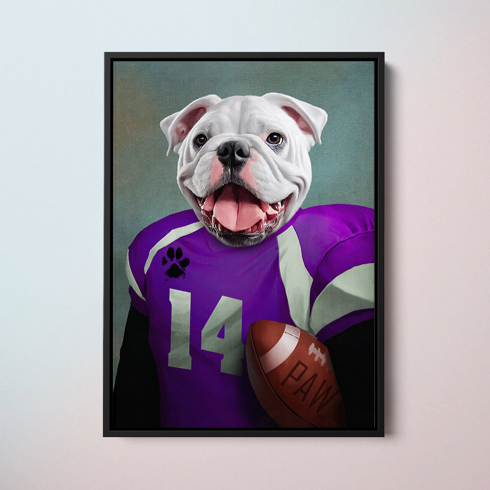 Football Player Portrait