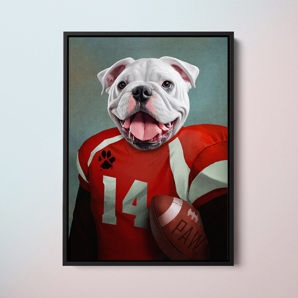 Football Player Portrait
