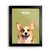 Thumbnail for Modern Pet Portrait (1 Pet)