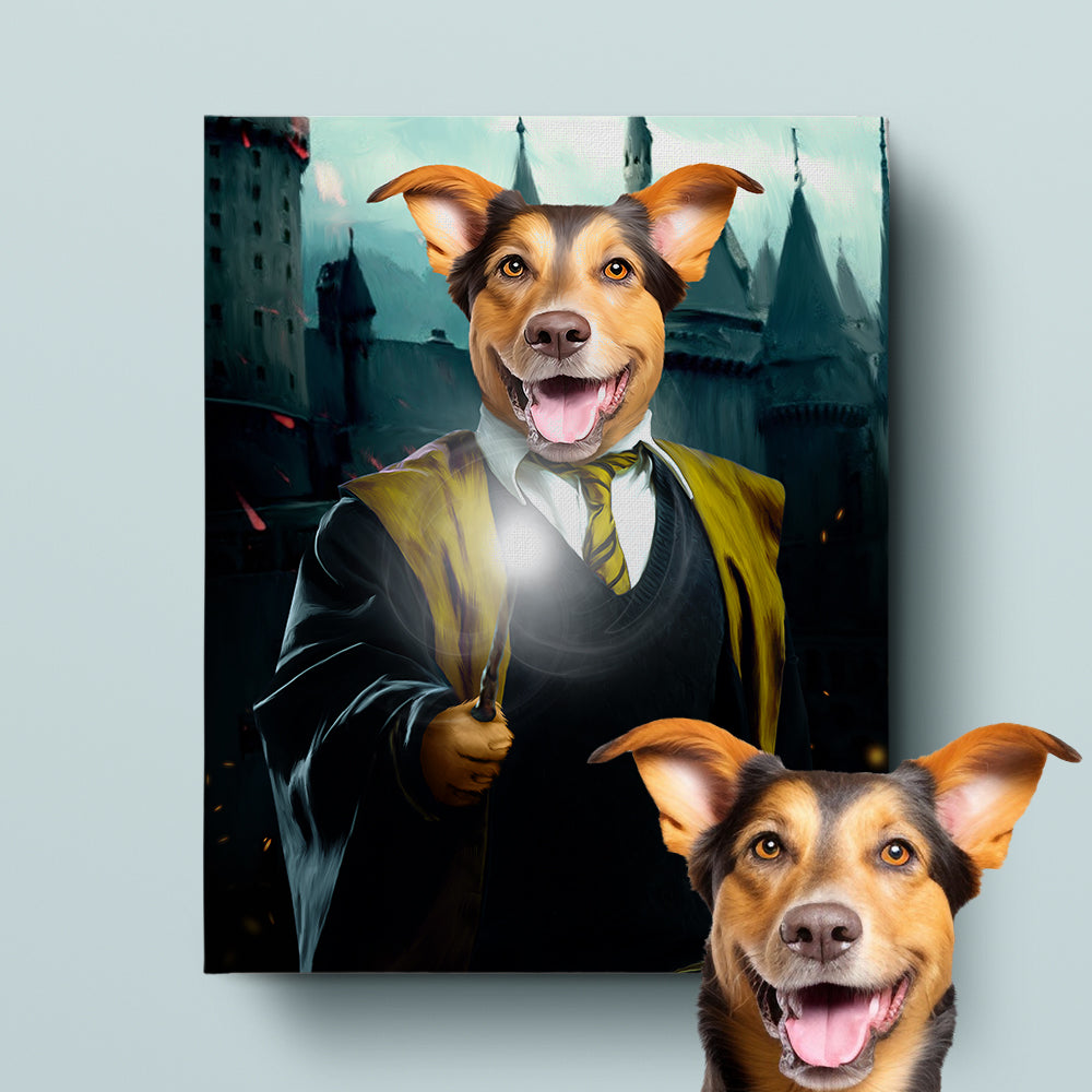 House Hufflepaw w/ Wand