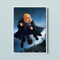 Thumbnail for Hairy Pawter Quidditch Pet Portrait
