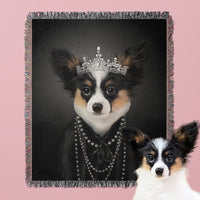 Thumbnail for Woven Pet Blanket - Lady Iconic