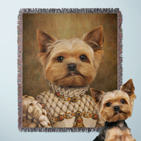 Thumbnail for Woven Pet Blanket - Princess