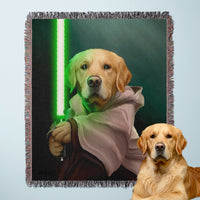 Thumbnail for Woven Pet Blanket - Master Paw