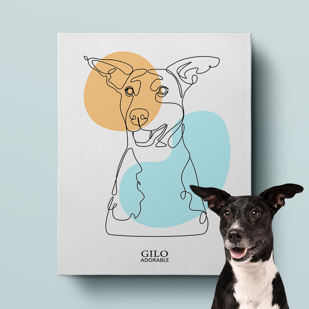 Custom Modern Pet Doodle