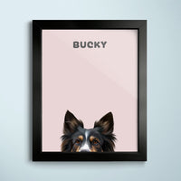 Thumbnail for Peekaboo Modern Pet Portrait