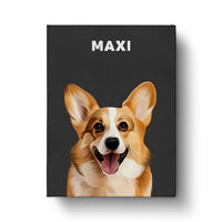 Thumbnail for Modern Pet Portrait (1 Pet)