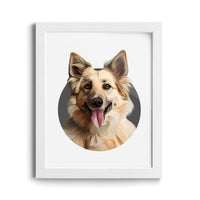 Thumbnail for Custom Modern Halo Pet Portrait