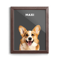 Thumbnail for Modern Pet Portrait (1 Pet)