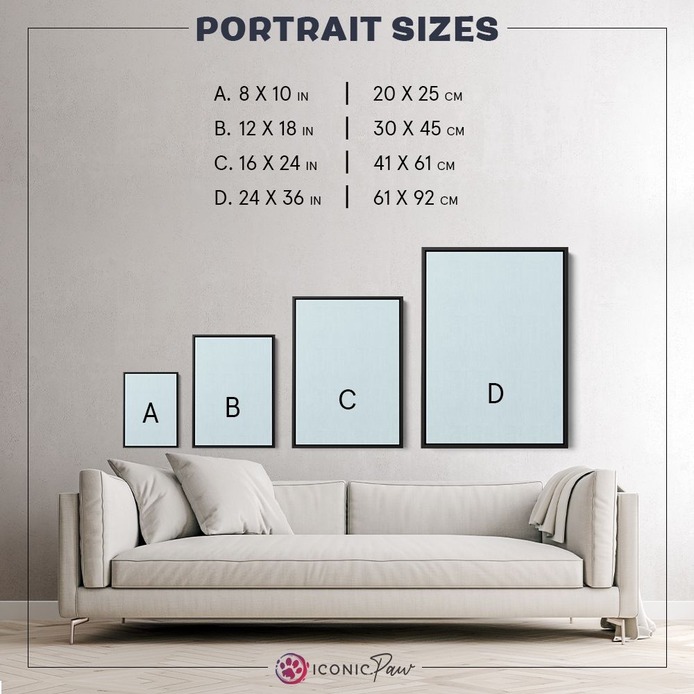 Custom Pet Portraits (2 Pets)