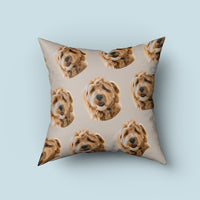 Thumbnail for So Many Faces Custom Pillow