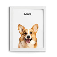 Thumbnail for Modern Pet Portrait (1 Pet)