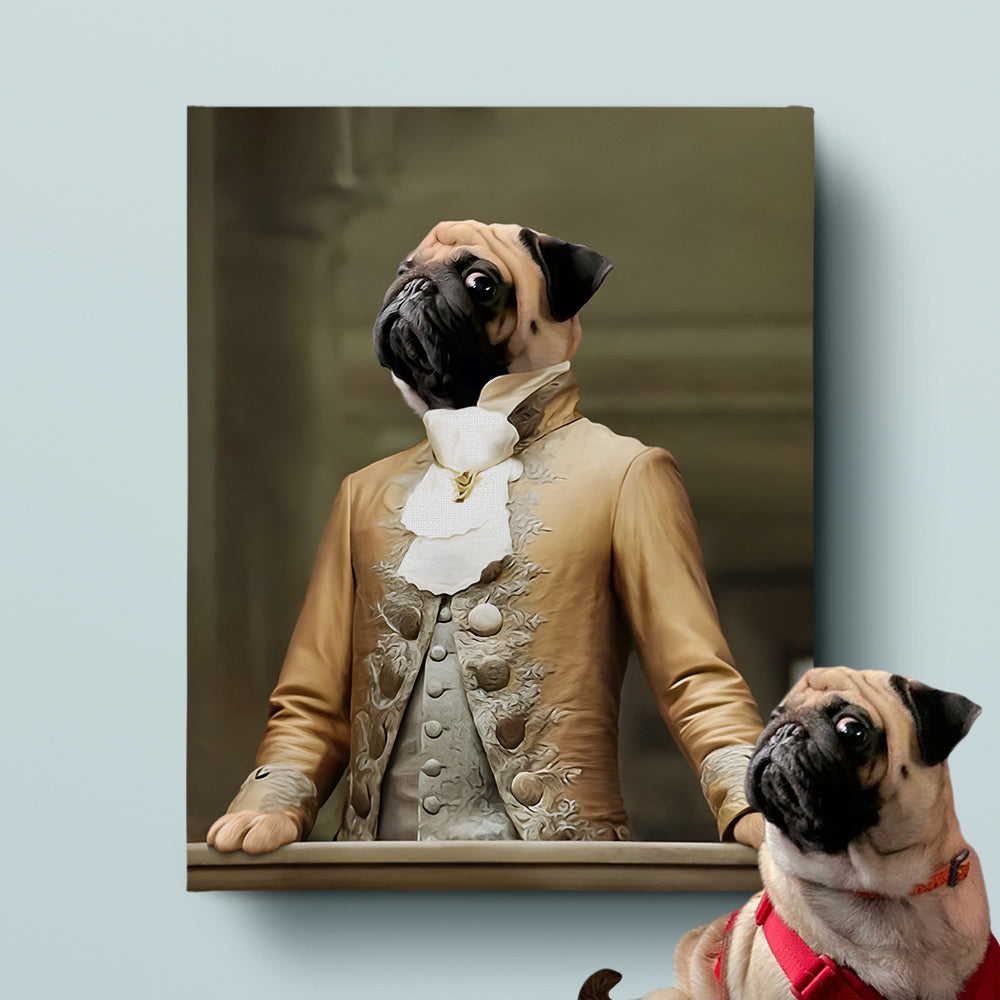 "You can't sit with us" Pet Portrait