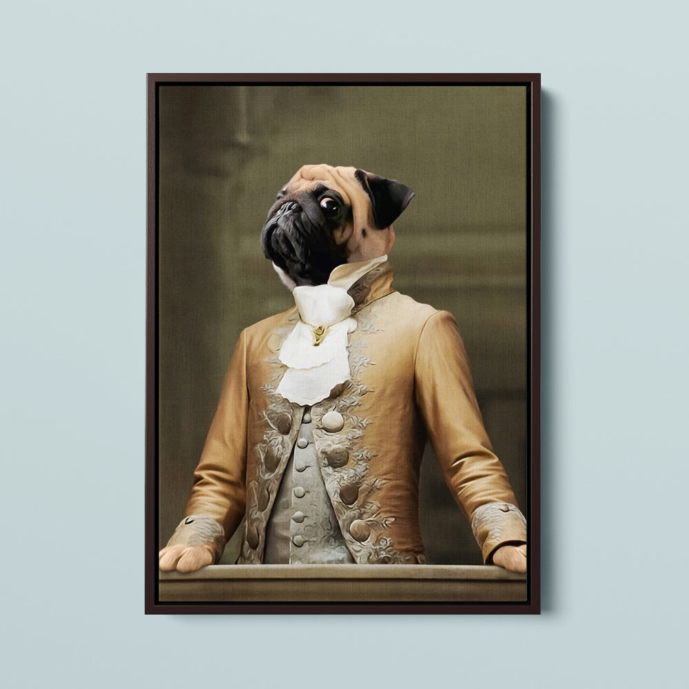 "You can't sit with us" Pet Portrait