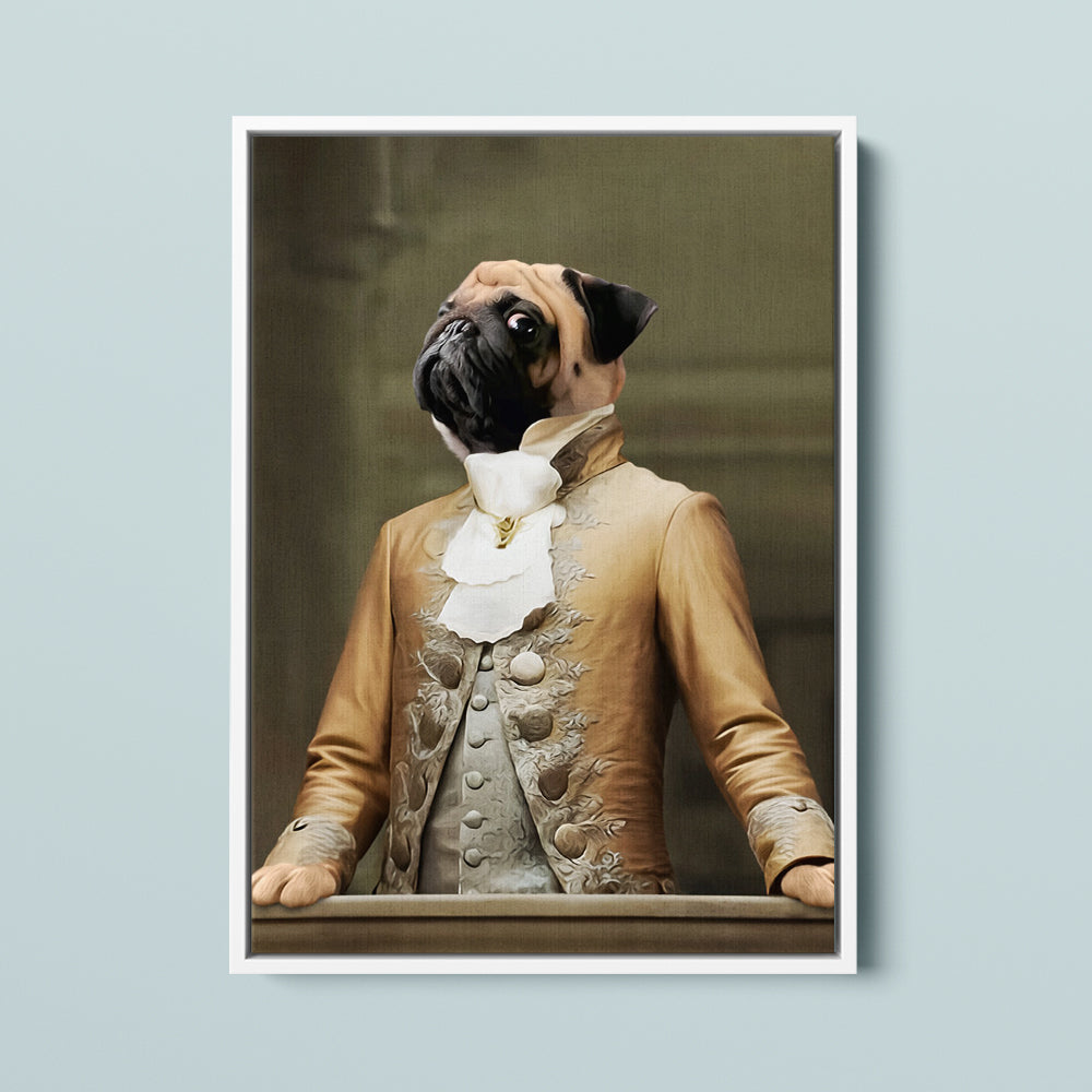"You can't sit with us" Pet Portrait