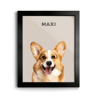 Thumbnail for Modern Pet Portrait (1 Pet)