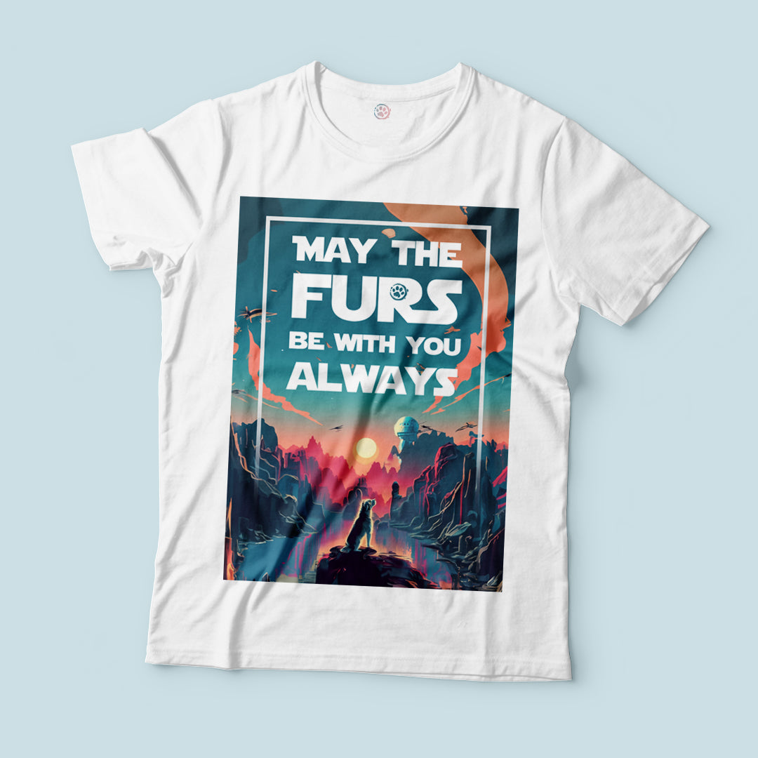 May The Furs Be With You Tee Shirt