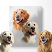 Thumbnail for Custom Pet Portraits (2 Pets)