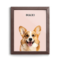 Thumbnail for Modern Pet Portrait (1 Pet)