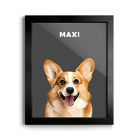 Thumbnail for Modern Pet Portrait (1 Pet)