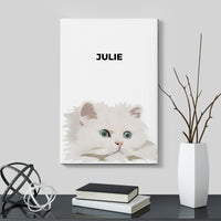 Thumbnail for Custom Pet Art Canvas - Pet Portraits