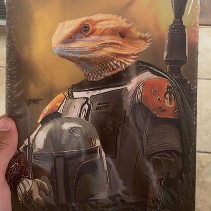 Boba Fett Pet Portrait