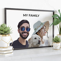 Thumbnail for Modern Custom Family Portrait