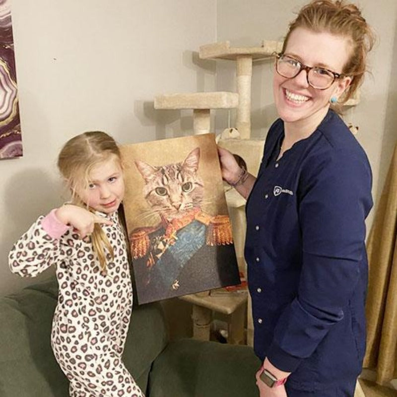 The Duke Custom Pet Portrait - Pet Portraits