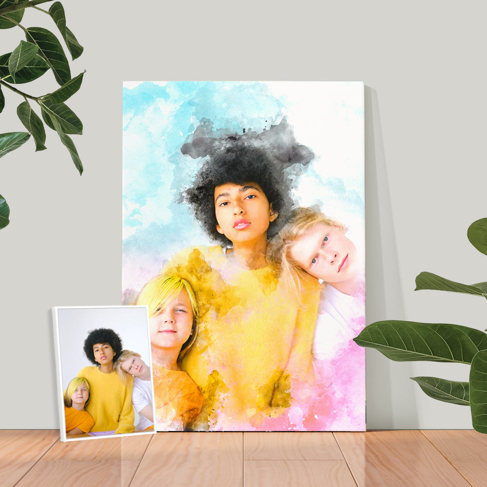 Watercolor Canvas