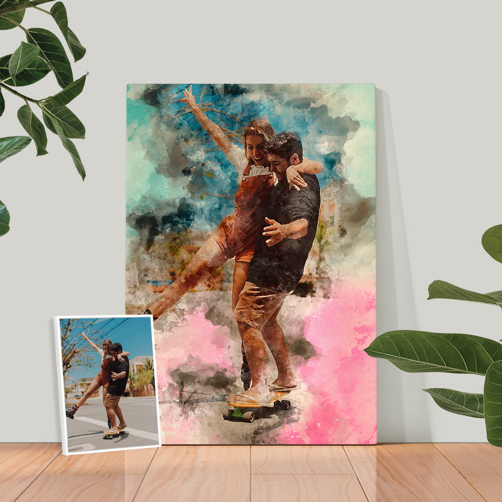 Watercolor Canvas