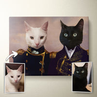 Thumbnail for Custom Two Pets Canvas