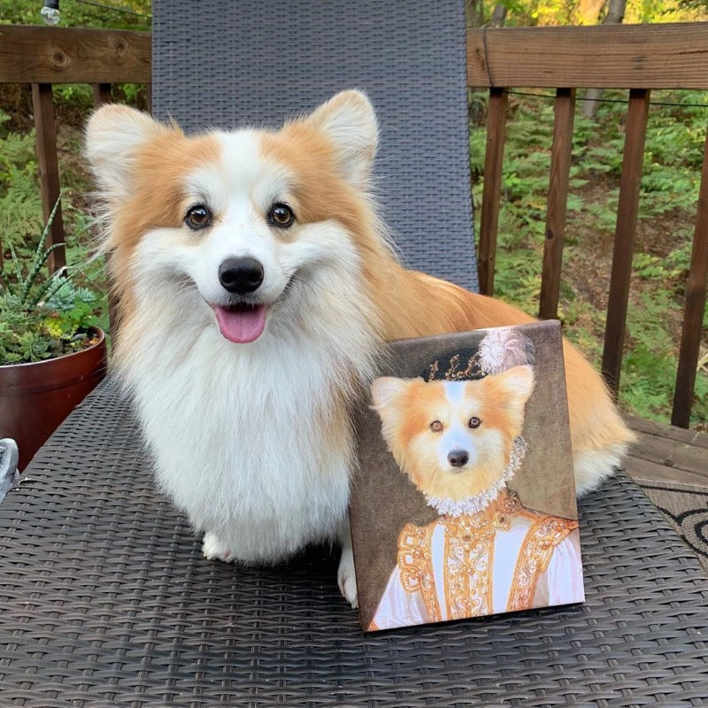 Duchess Custom Pet Portrait - Pet Portraits