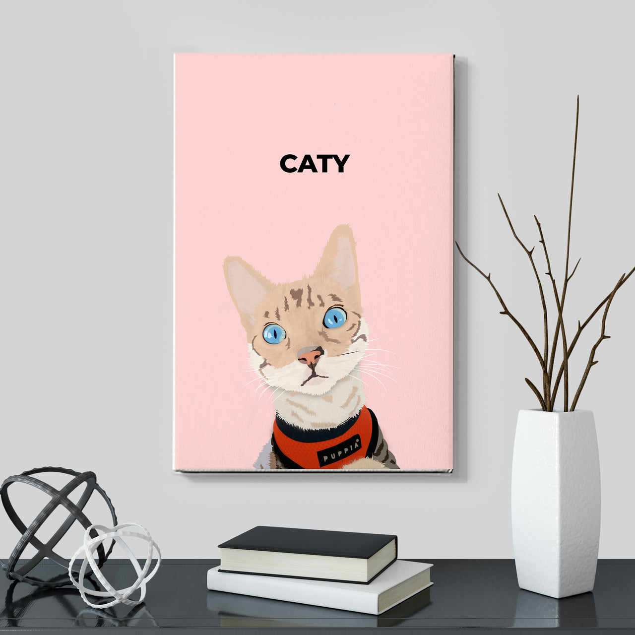 Custom Pet Art Canvas - Pet Portraits